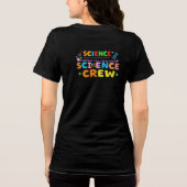 T-shirt En Tri-matière Science Crew – Experiment Fail Learn Repeat (Verso)