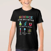T-shirt En Tri-matière Science keeps you curious (Recto)