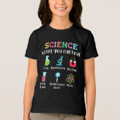 T-shirt En Tri-matière Science keeps you curious (Recto)
