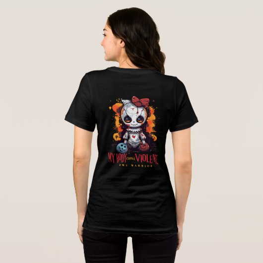 T-shirt En Tri-matière Sclérose en plaques, Sclérose en plaques, (Verso intégral)