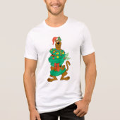 T-shirt En Tri-matière Scooby de Noël (Recto)