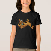 T-shirt En Tri-matière Scooby Doo Allongé (Recto)