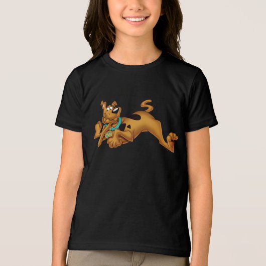 T-shirt En Tri-matière Scooby Doo Allongé (Recto)