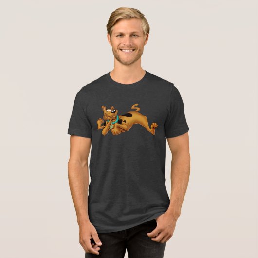 T-shirt En Tri-matière Scooby Doo Allongé (Recto plein)