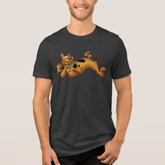 T-shirt En Tri-matière Scooby Doo Allongé (Recto)