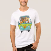 T-shirt En Tri-matière Scooby-Doo & Gang Mystery Machine (Recto)