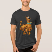 T-shirt En Tri-matière Scooby-Doo Joyeuse Marche (Recto)