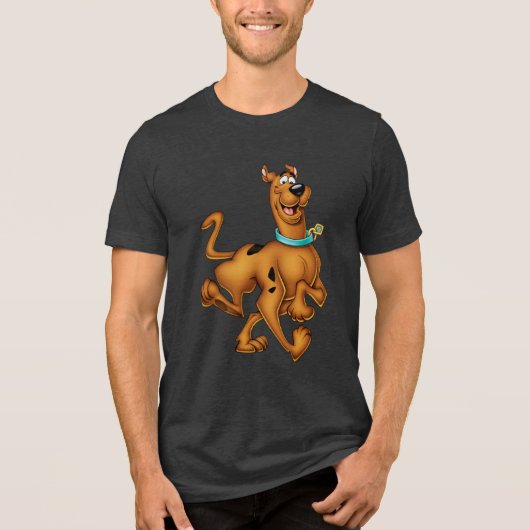 T-shirt En Tri-matière Scooby-Doo Joyeuse Marche (Recto)