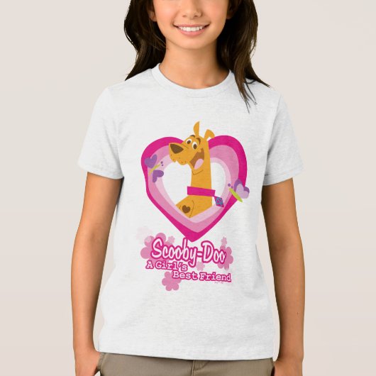 T-shirt En Tri-matière Scooby-Doo La meilleure amie d'une fille (Recto)