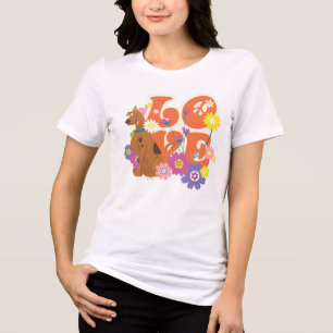 T-shirt En Tri-matière Scooby-Doo "Love"
