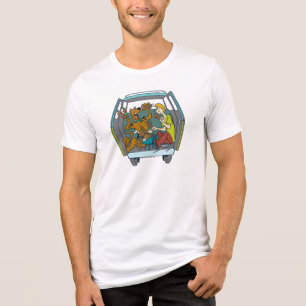 T-shirt En Tri-matière Scooby Doo & Shaggy Dans La Machine Mystérieuse