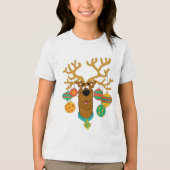 T-shirt En Tri-matière Scooby le renne (Recto)