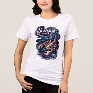 T-shirt En Tri-matière Scorpio : Calme à la surface, Chaos Sous le plaisi