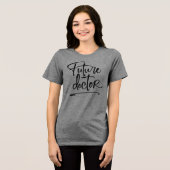 T-shirt En Tri-matière Script manuscrit du futur médecin (Recto plein)