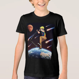 T-shirt En Tri-matière Se déplaçant vers les étoiles - Cavalier de scoote