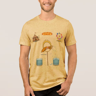 T-shirt En Tri-matière Seiche giclante
