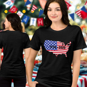 T-shirt En Tri-matière Semiquincentenaire Drapeau USA 1776 à 2026