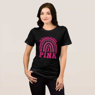 T-shirt En Tri-matière Sensibilisation au cancer du sein Arc-en-ciel 2024