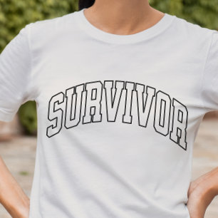 T-shirt En Tri-matière Sensibilisation aux maladies chroniques, survivant