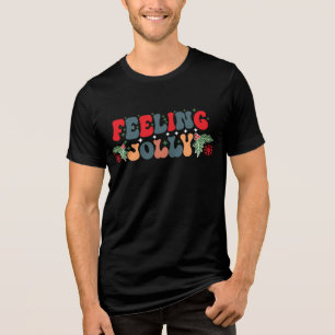 T-shirt En Tri-matière Sentez Jolly Retro Super Noël