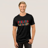 T-shirt En Tri-matière Sentez Jolly Retro Super Noël (Recto plein)