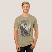 T-shirt En Tri-matière Serene Japanese Landscape Unisex T-Shirt - Tranqui (Recto plein)