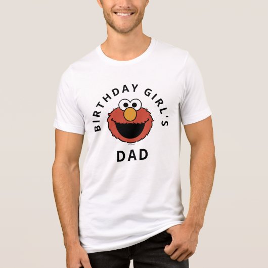 T-shirt En Tri-matière Sesame Street | Elmo - First Birthday Tri-Blend Sh (Recto)