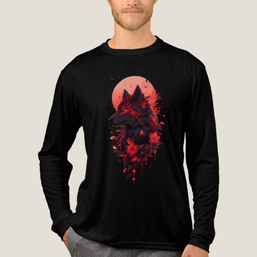 T-shirt En Tri-matière Shadow Wolf epic Design (Recto)