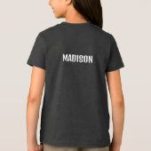 T-shirt En Tri-matière Shaka du nom et de l'emplacement personnalisés (Verso)