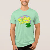 T-shirt En Tri-matière Shamrock arc-en-ciel rétro (Recto)