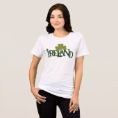 T-shirt En Tri-matière Shamrock irlandais (Recto plein)