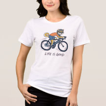 Shiba Inu à bicyclette