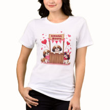 Shih Tzu Smooch Station Kissing Booth Cadeau