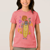 T-shirt En Tri-matière Shreenath Ji T-Shirt – Divine Krishna (Recto)