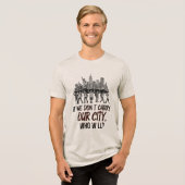 T-shirt En Tri-matière Si nous ne portons pas notre ville (Recto plein)