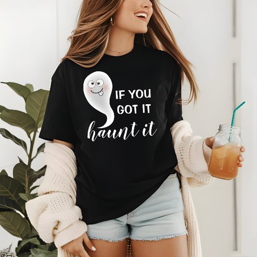 T-shirt En Tri-matière Si Vous L'Avez Fait Hauner Il Fantôme | Halloween