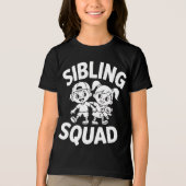 T-shirt En Tri-matière Sibling Squad Family Fun Tee (Recto)