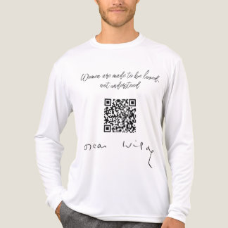 T-shirt En Tri-matière Signature d'Oscar Wilde