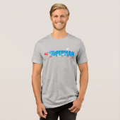 T-shirt En Tri-matière Silhouette Superman Skybound (Recto plein)