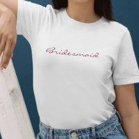 Simple femme de chambre minimaliste rose et blanc