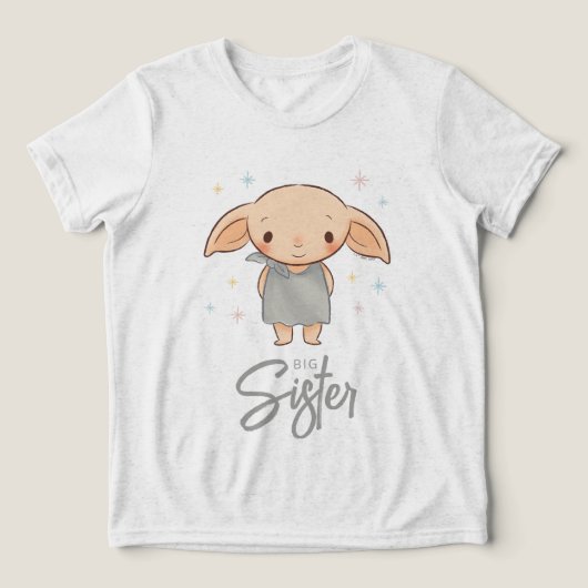T-shirt En Tri-matière Simple Harry Potter - Dobby Baby Shower (Design Recto)