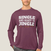 T-SHIRT  EN TRI-MATIÈRE SINGLE READY TO JINGLE CHRISTMAS T-SHIRT (Recto)