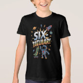 T-shirt En Tri-matière SIXtacular - T-shirt 6e anniversaire pour enfants (Recto)