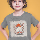 T-shirt En Tri-matière Skateboard Ghost Retro Grunge