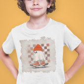 T-shirt En Tri-matière Skateboard Ghost Retro Grunge