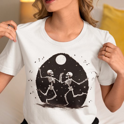 T-shirt En Tri-matière Skeletons dansants Halloween