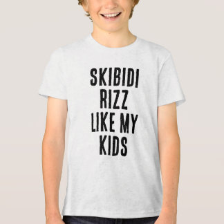 T-SHIRT EN TRI-MATIÈRE SKIBIDI