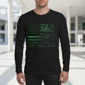 T-shirt En Tri-matière Skull & Snake USA Flag Men's T-Shirt