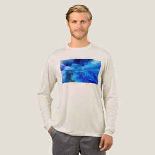 T-shirt En Tri-matière SlipperyJoe's abstrait nuage artwork coloré surr