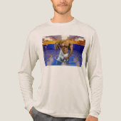 T-shirt En Tri-matière SlipperyJoe's musculaire bulge six pack gym trai (Recto)